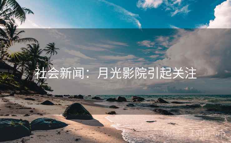 社会新闻：月光影院引起关注